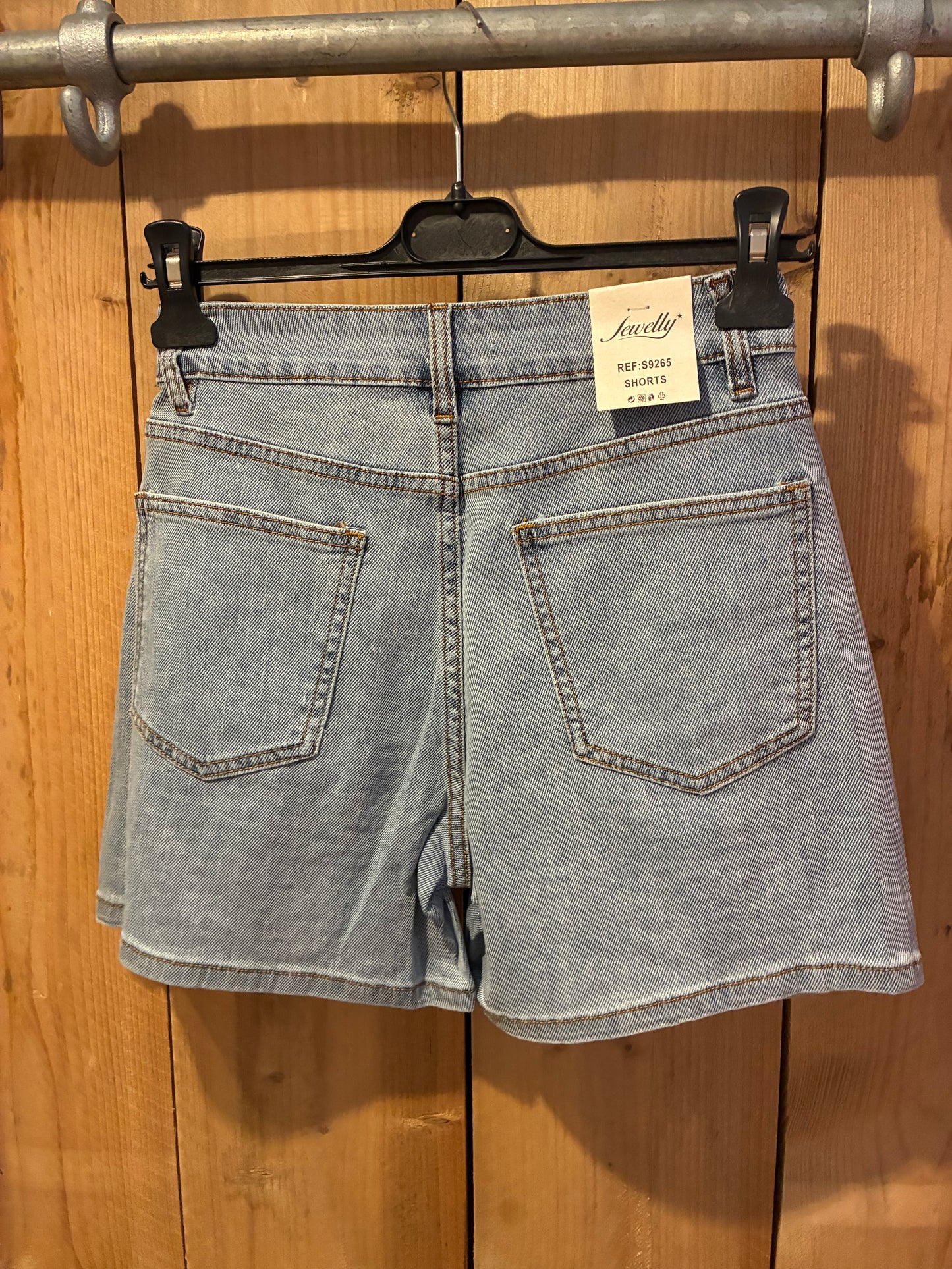 Jewelly Denim Short Strass