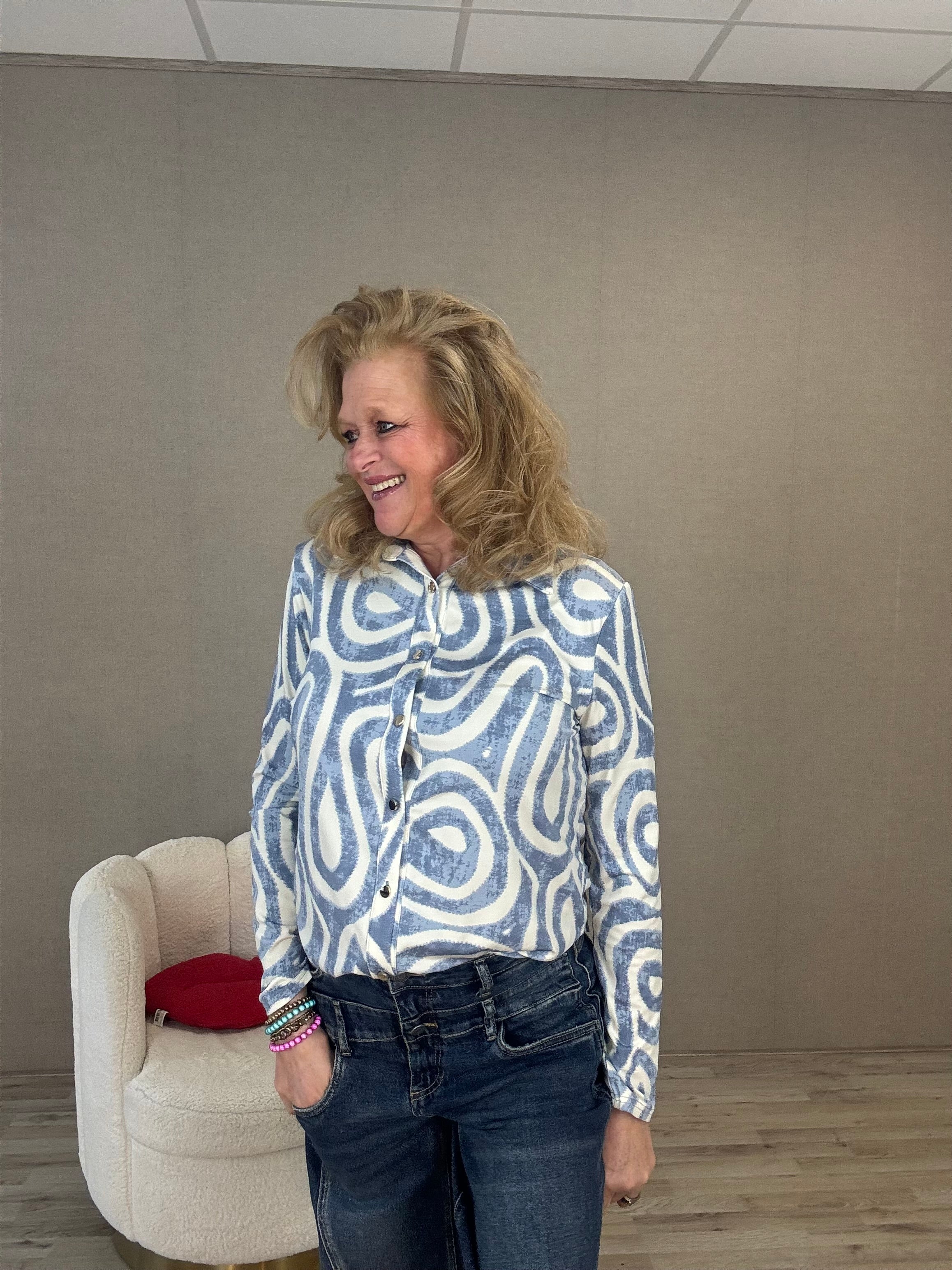 Blouse By Zwan