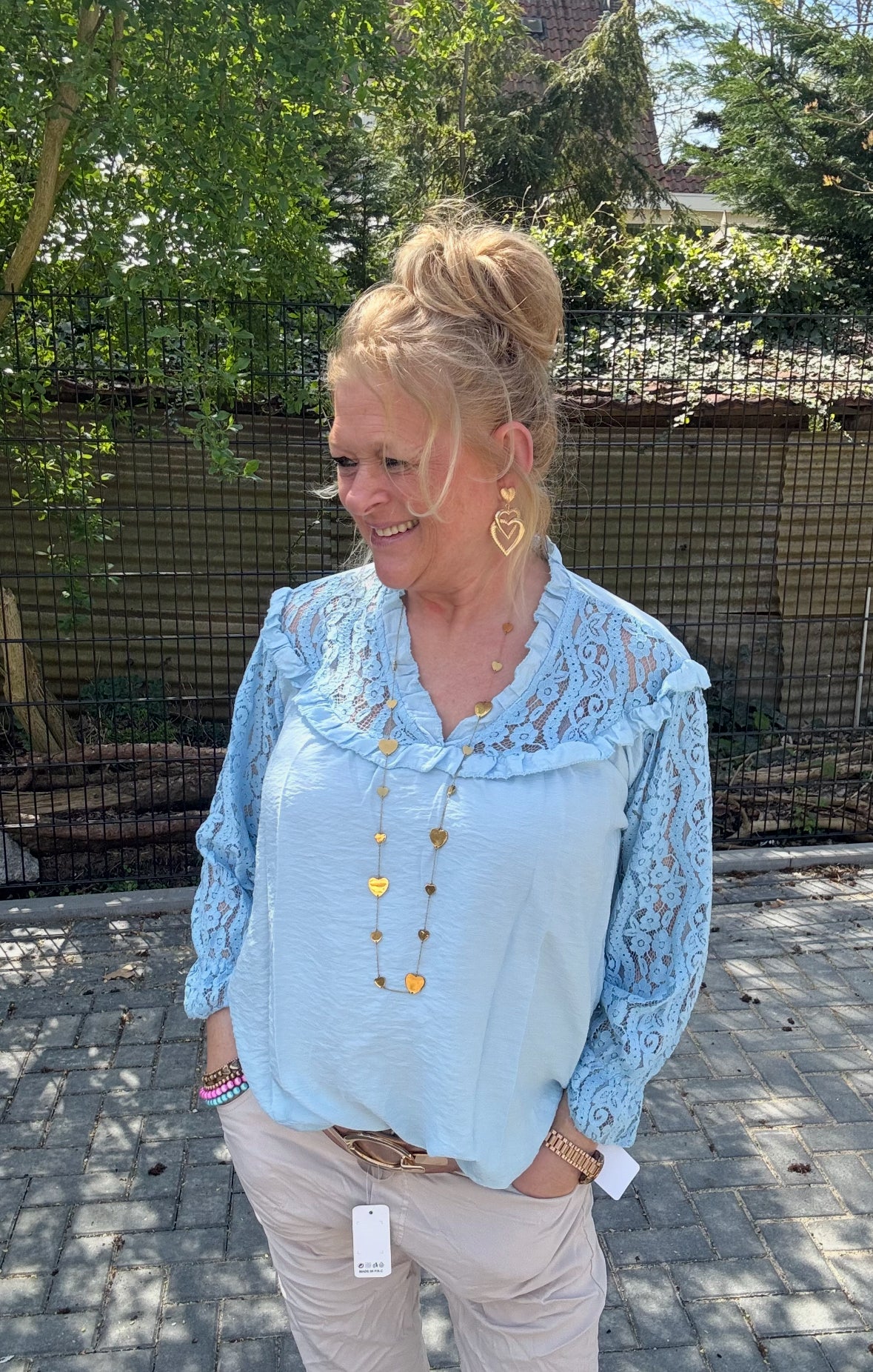 Blouse Bella Blauw
