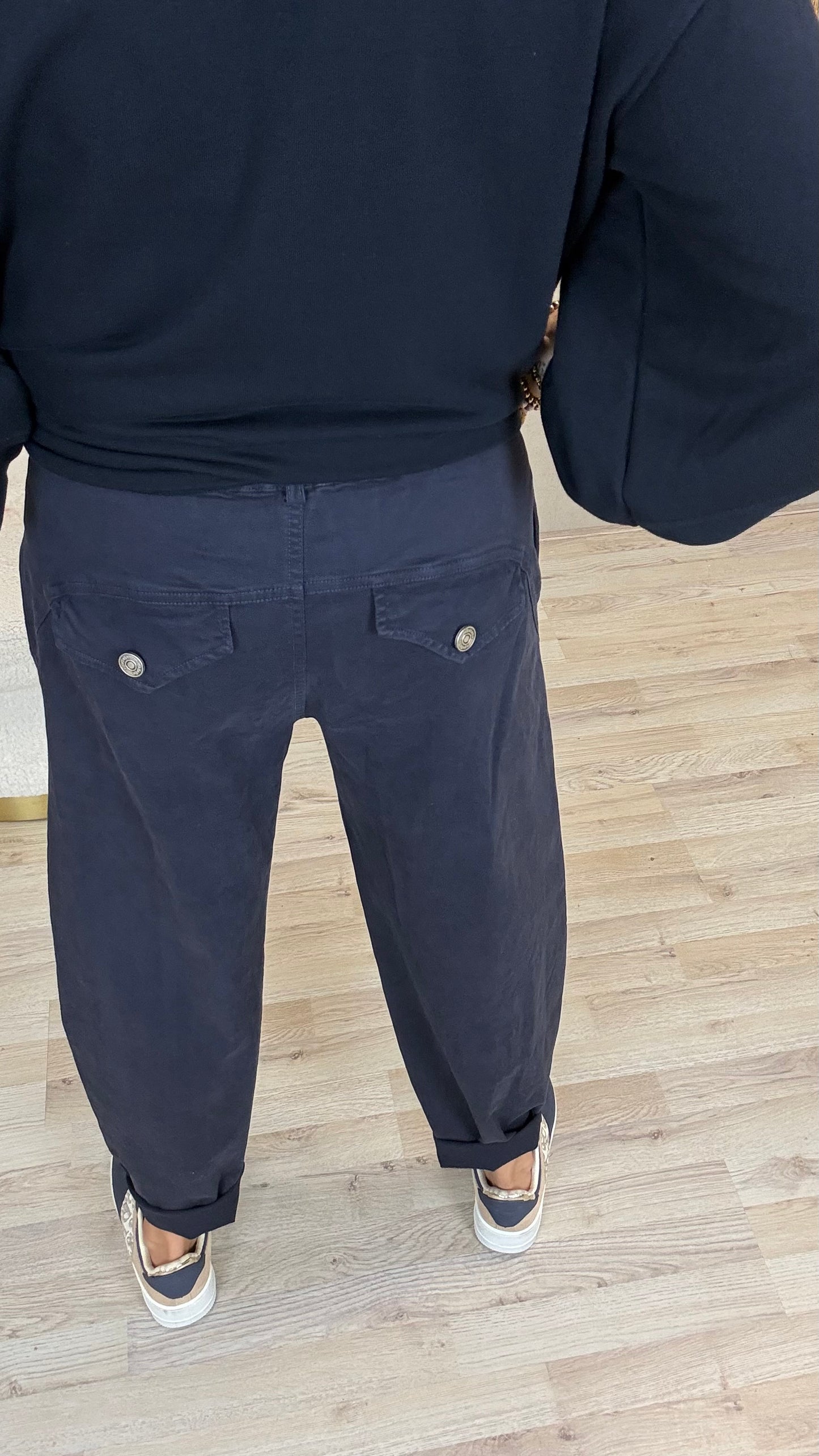 Barel Broek Rebel Donkerblauw