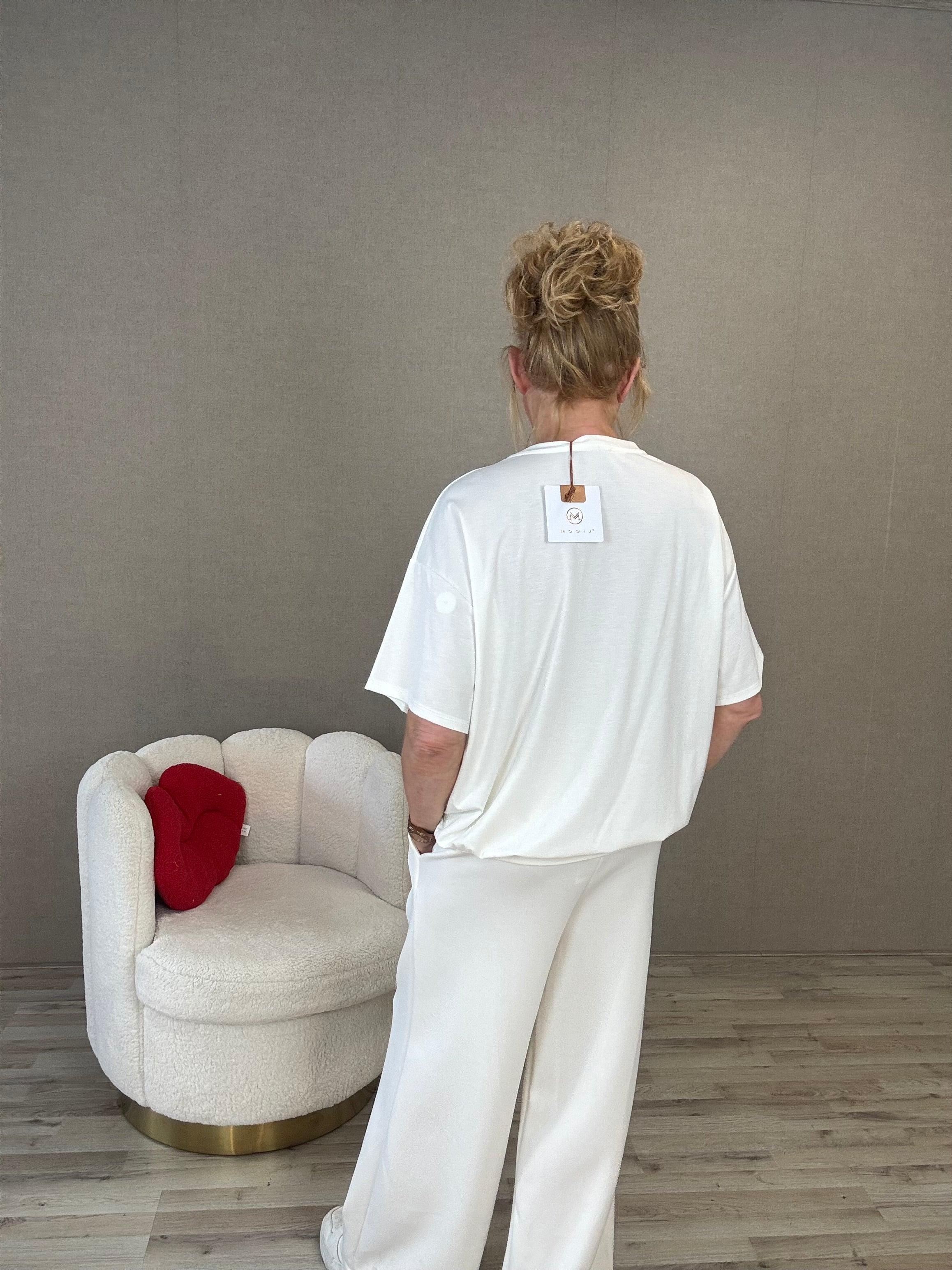 Tweedelig Set Mooij Dolce Vita Off White
