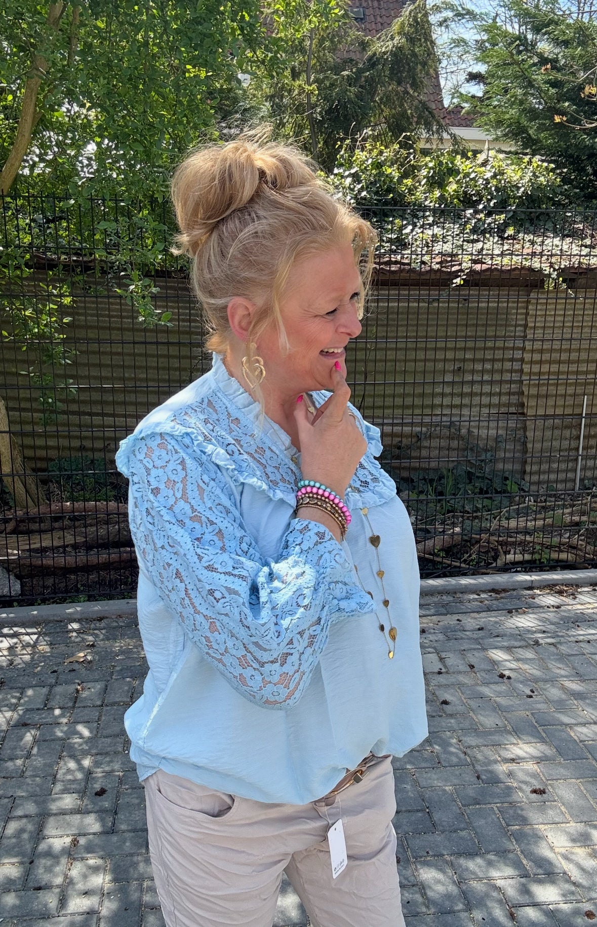 Blouse Bella Blauw