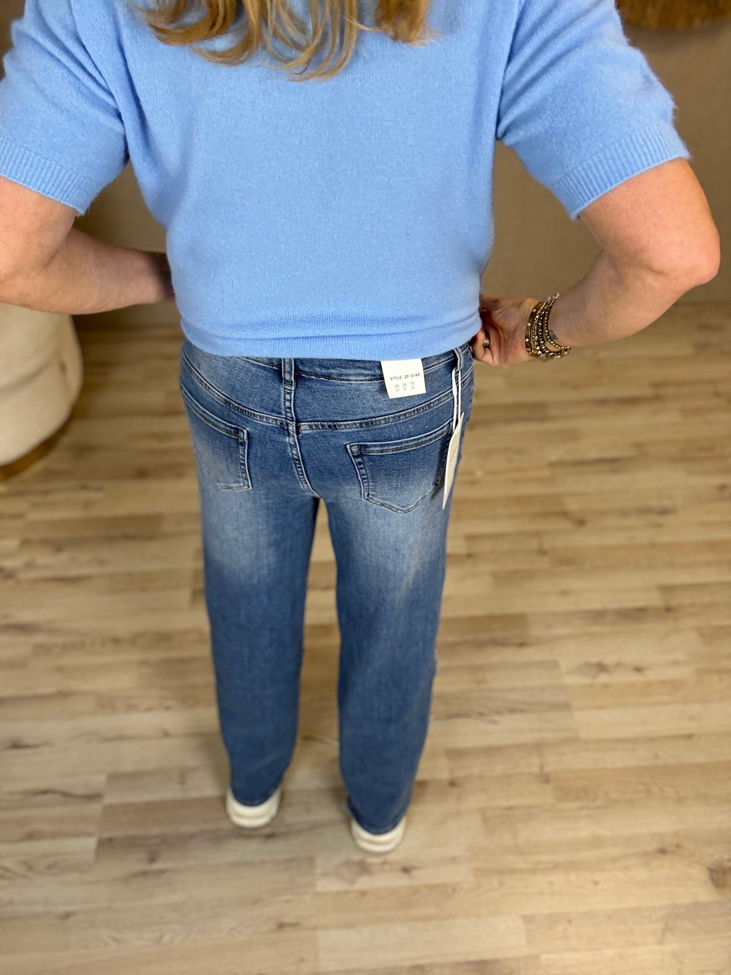 G-Smack Jeans met Bloemenborduursel - Nancfashion