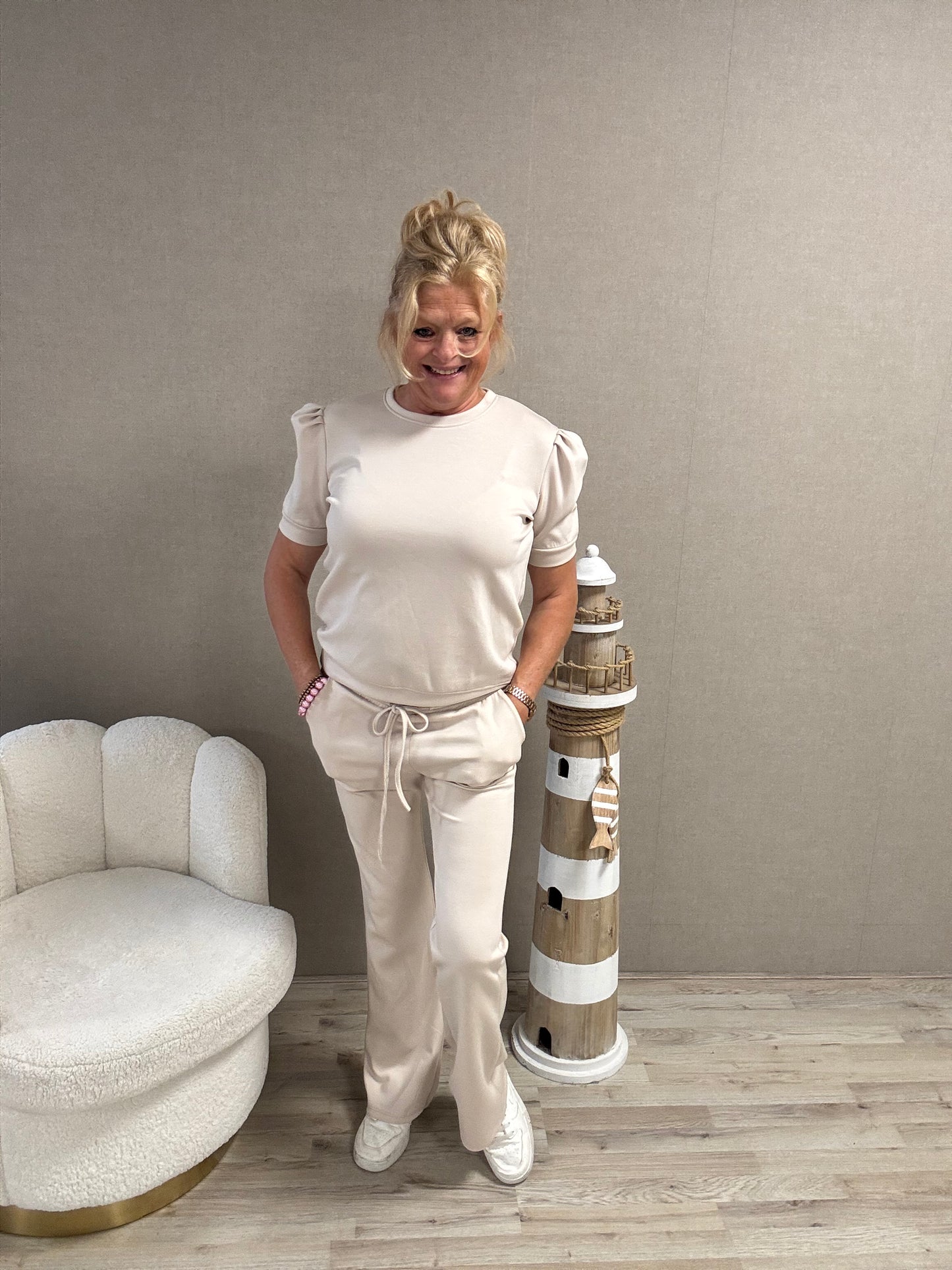 2-delig pak Gemma Beige