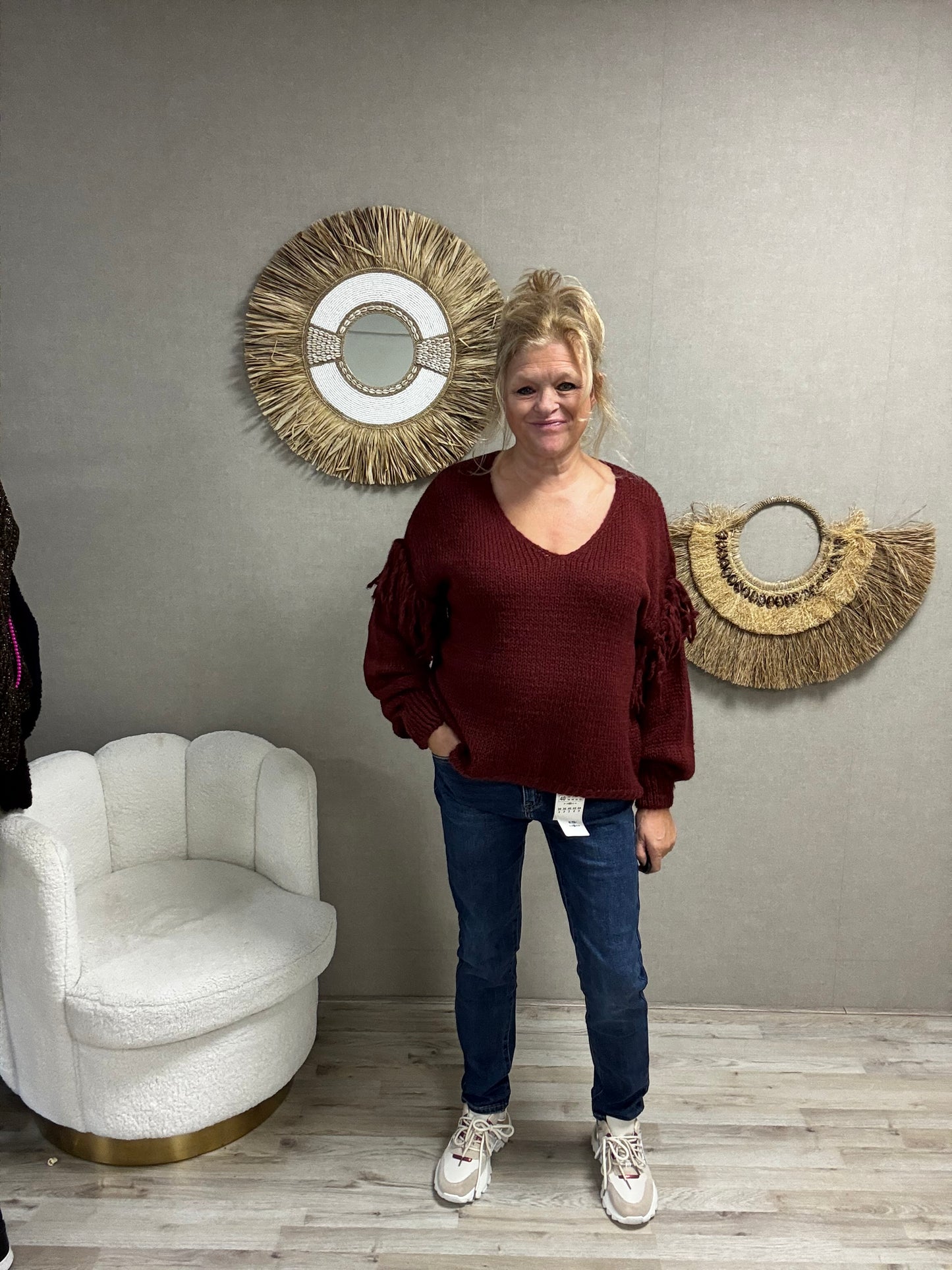 Trui Renske Bordeaux