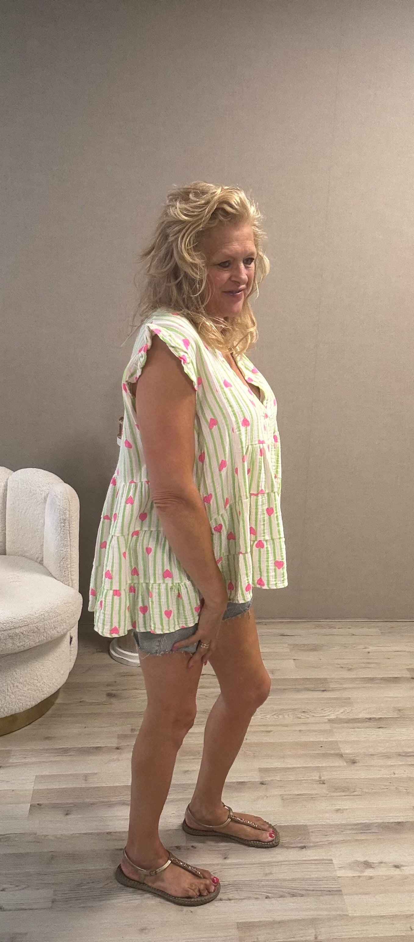 Tuniek Hartjes Groen