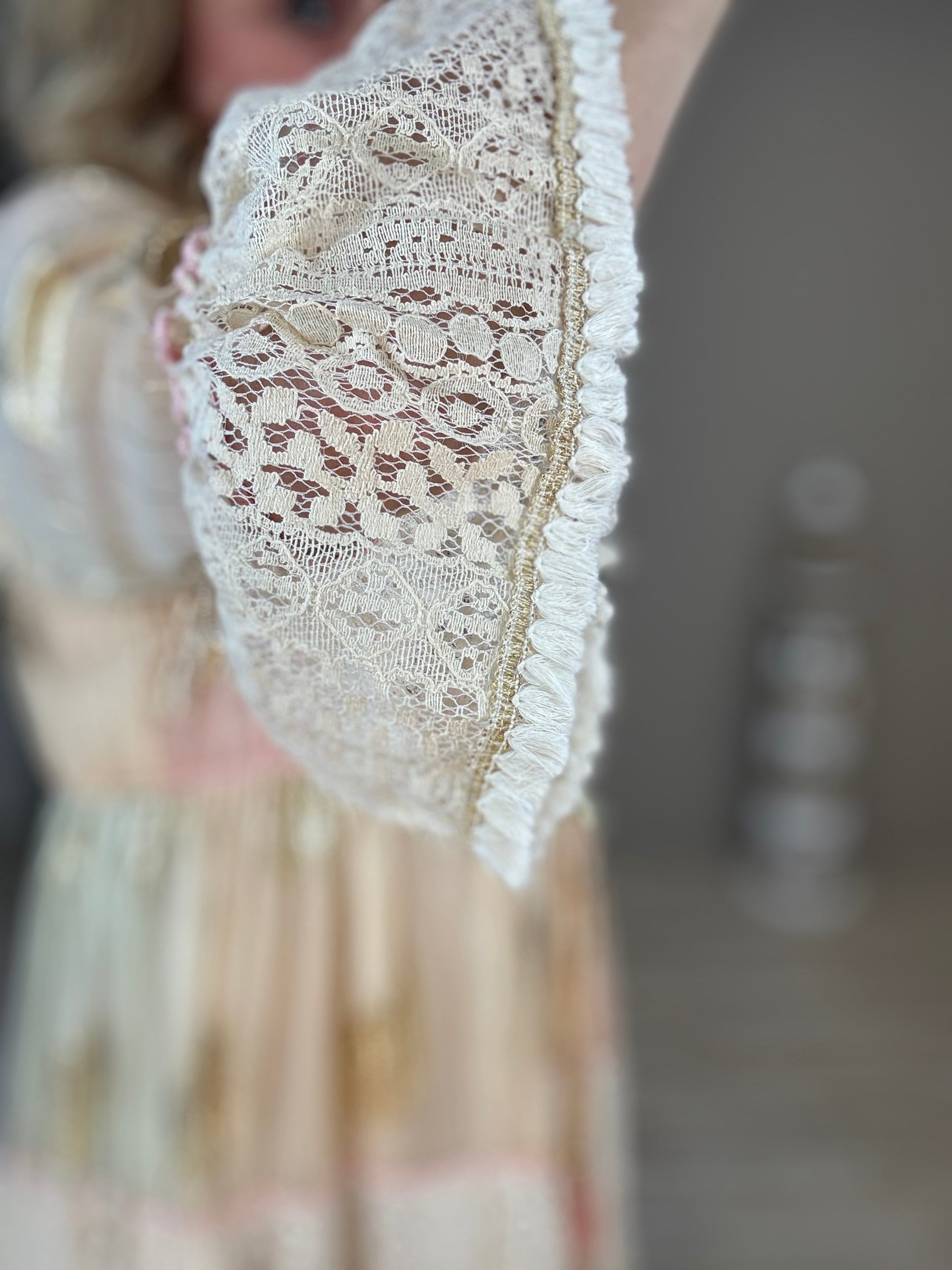Maxi Dress Boho Peach