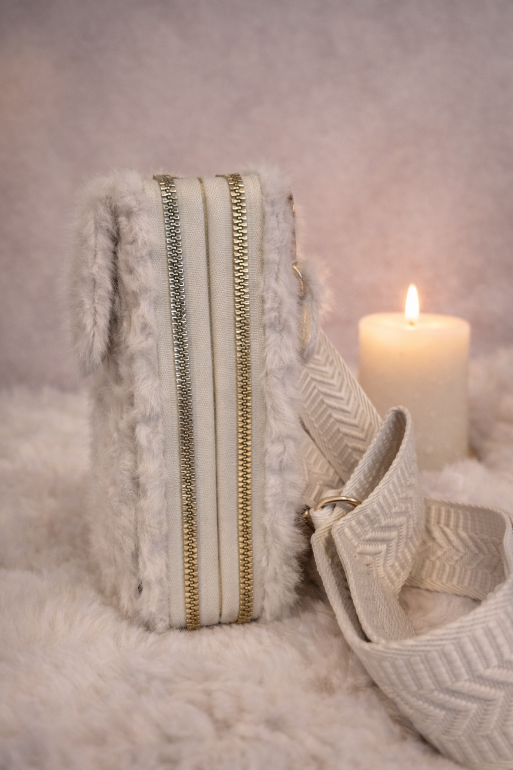 Portemonnee/Telefoon Tasje Licht Roze