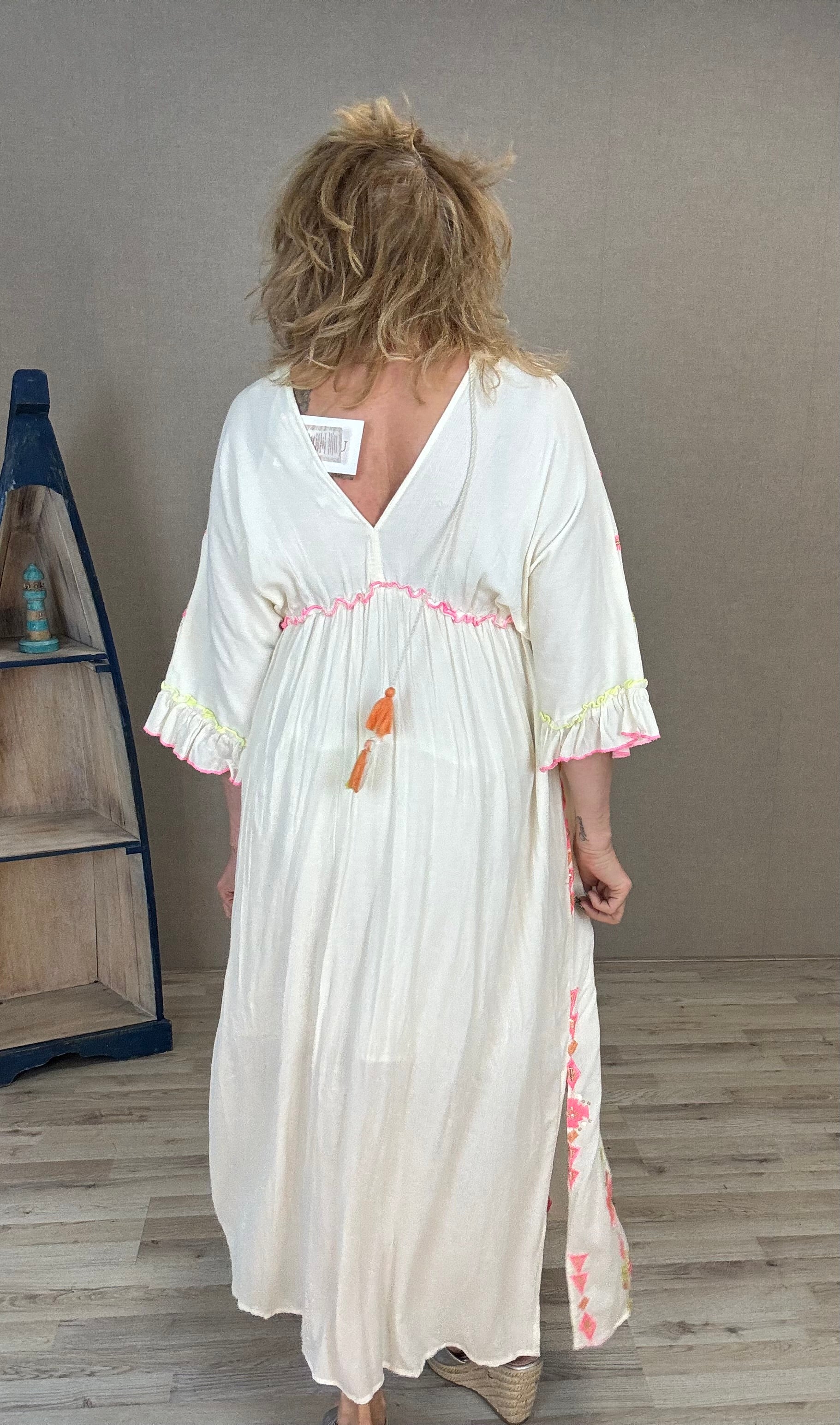 Maxi Dress Ibiza Offwhite