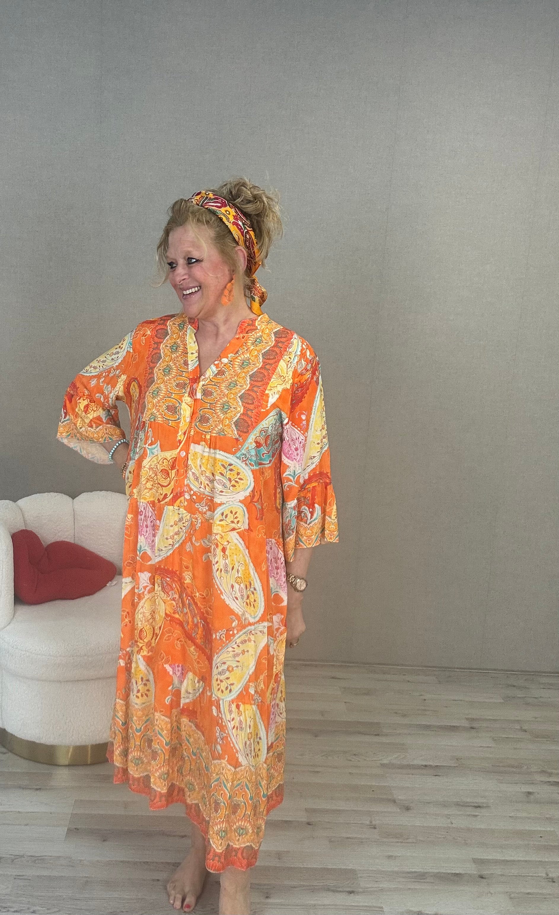 Jurk Julia Oranje