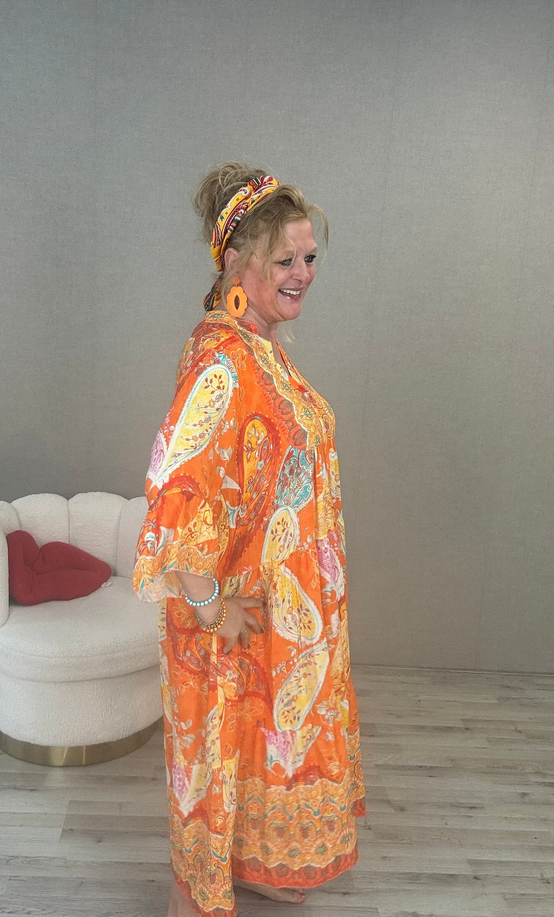 Jurk Julia Oranje