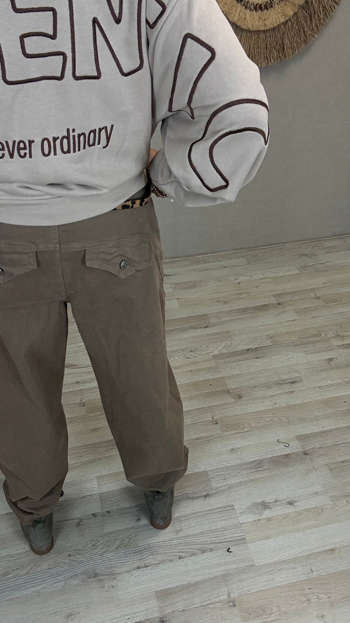 Barrel Broek Rebel Camel