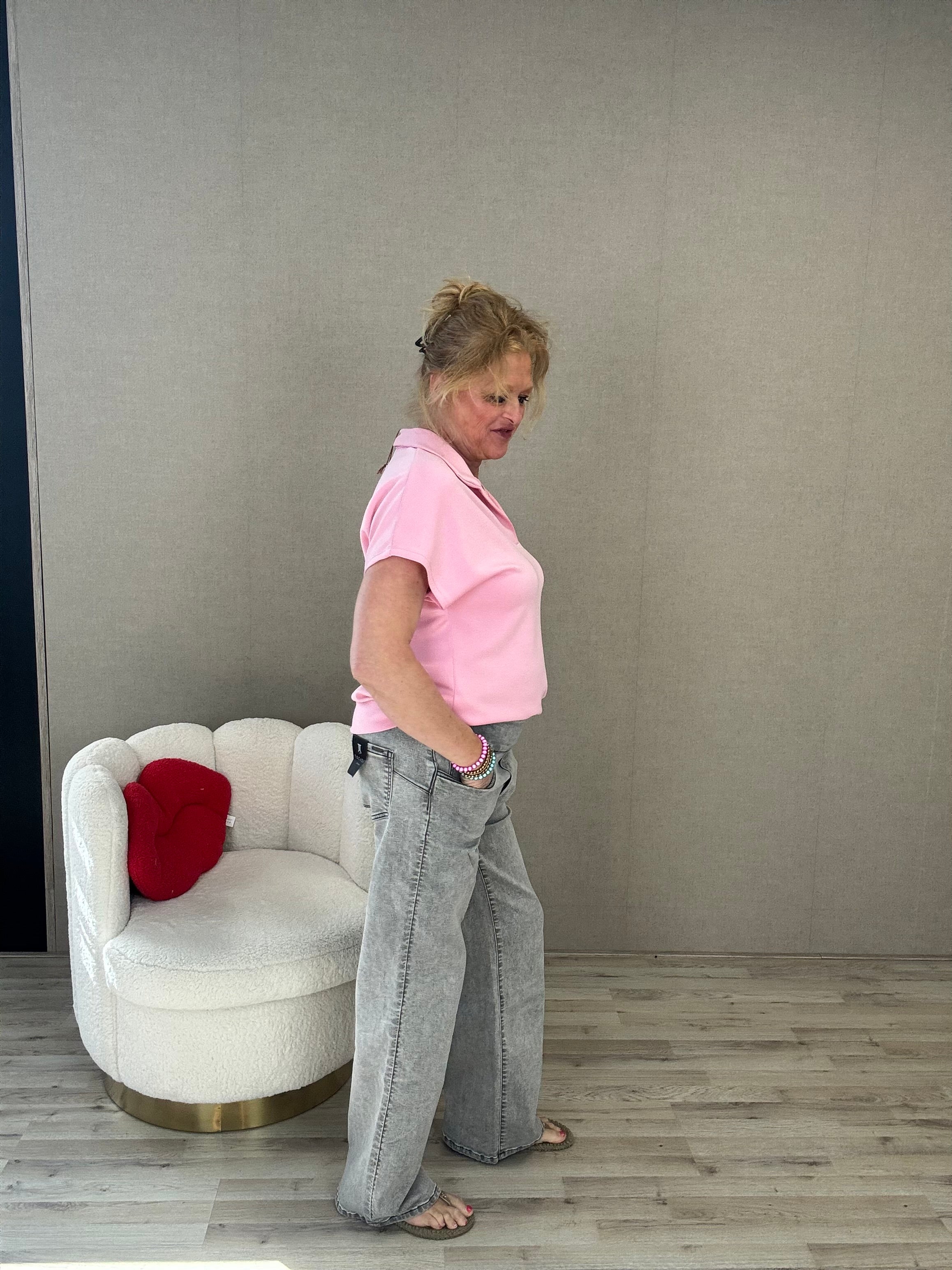 Top Polo Roze Mooij