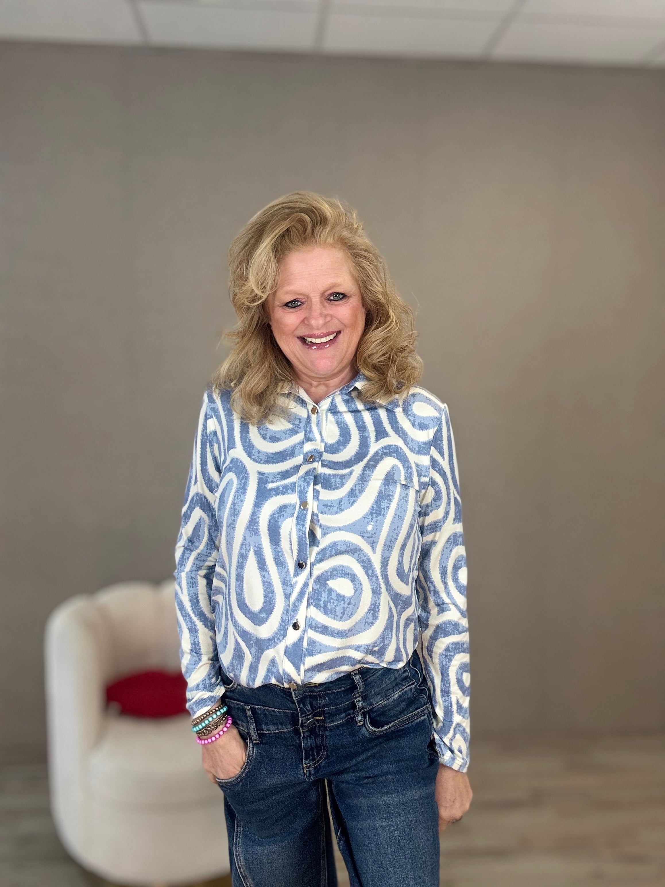 Blouse By Zwan