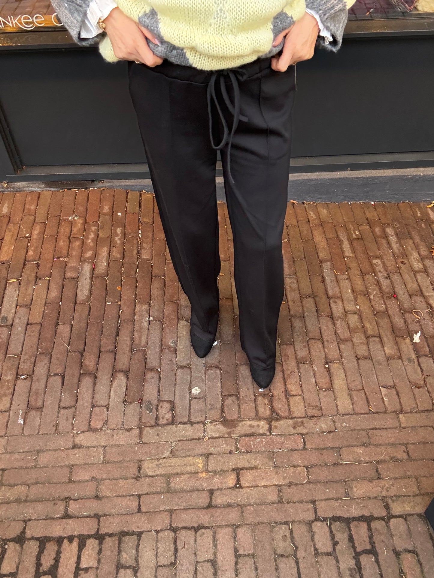 Pantalon Jamie Zwart