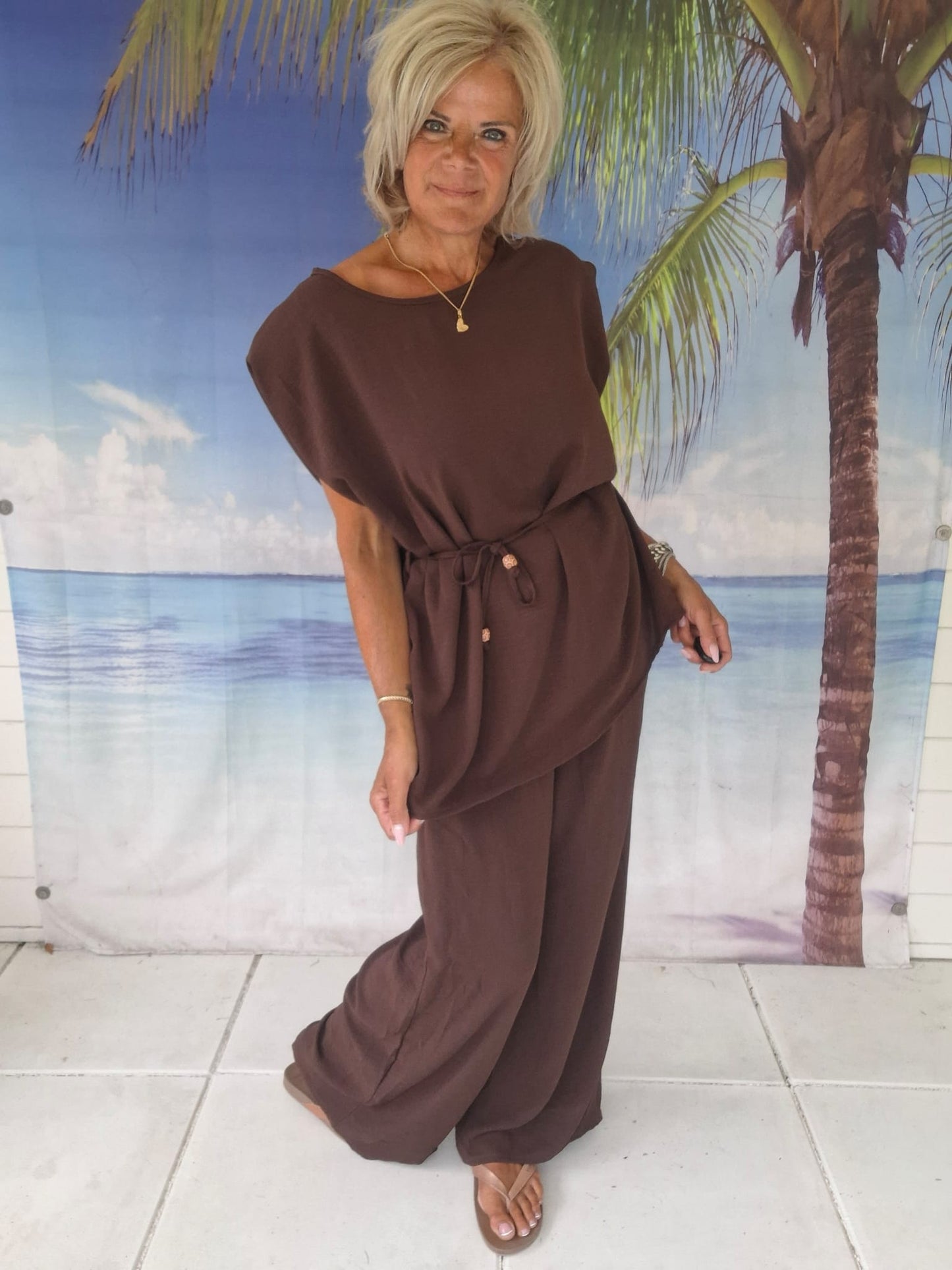 2-delige set Anne choco