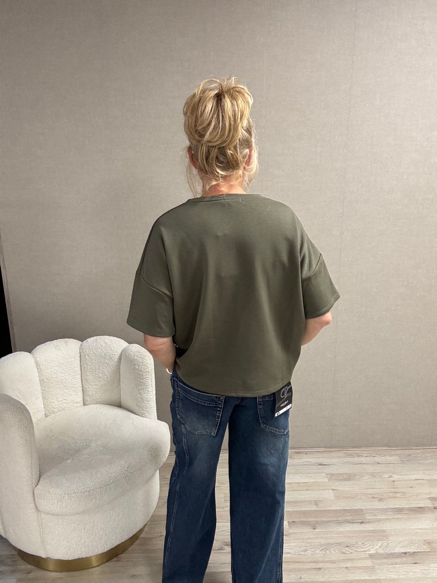 Sweater Roxy legergroen