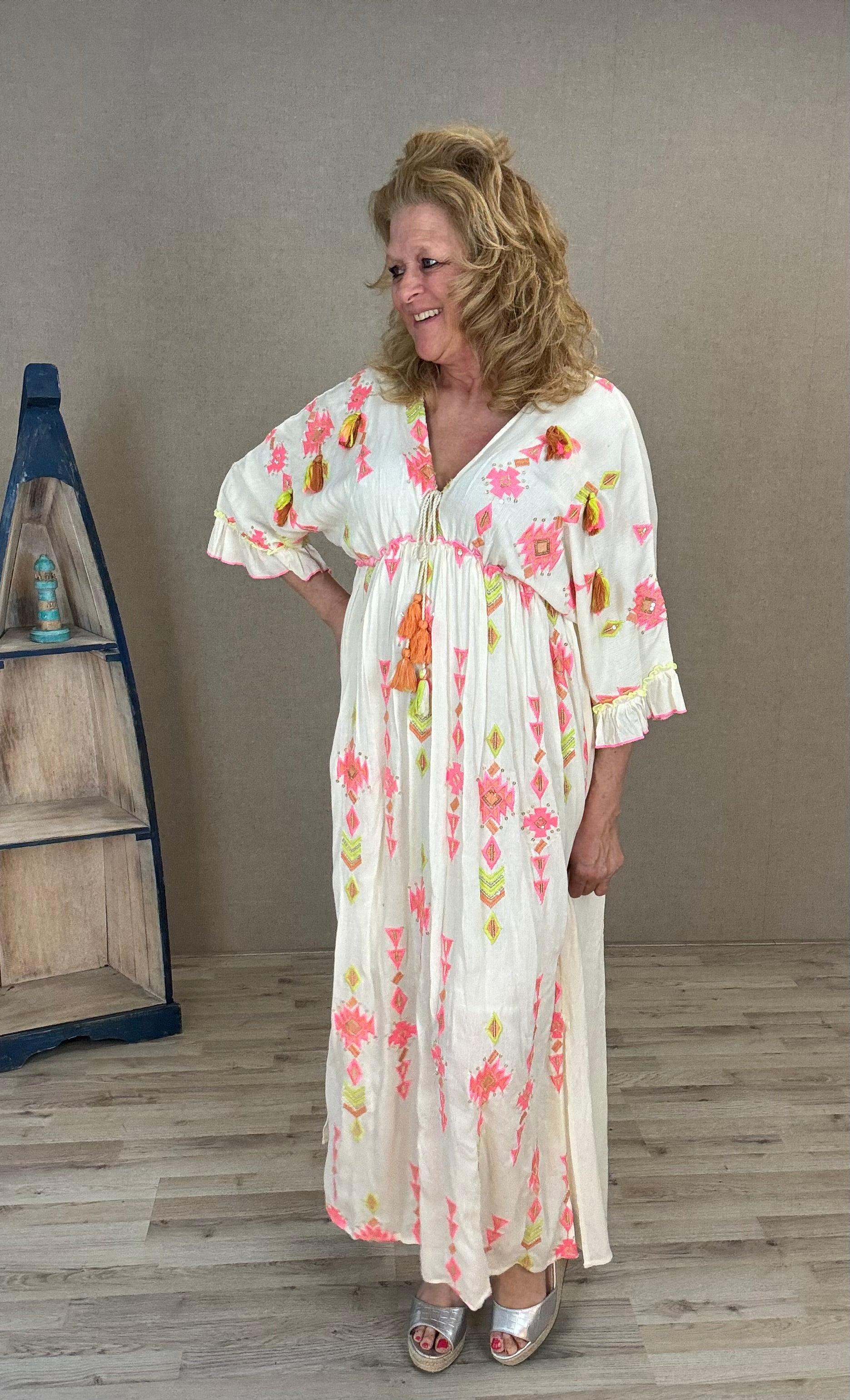 Maxi Dress Ibiza Offwhite