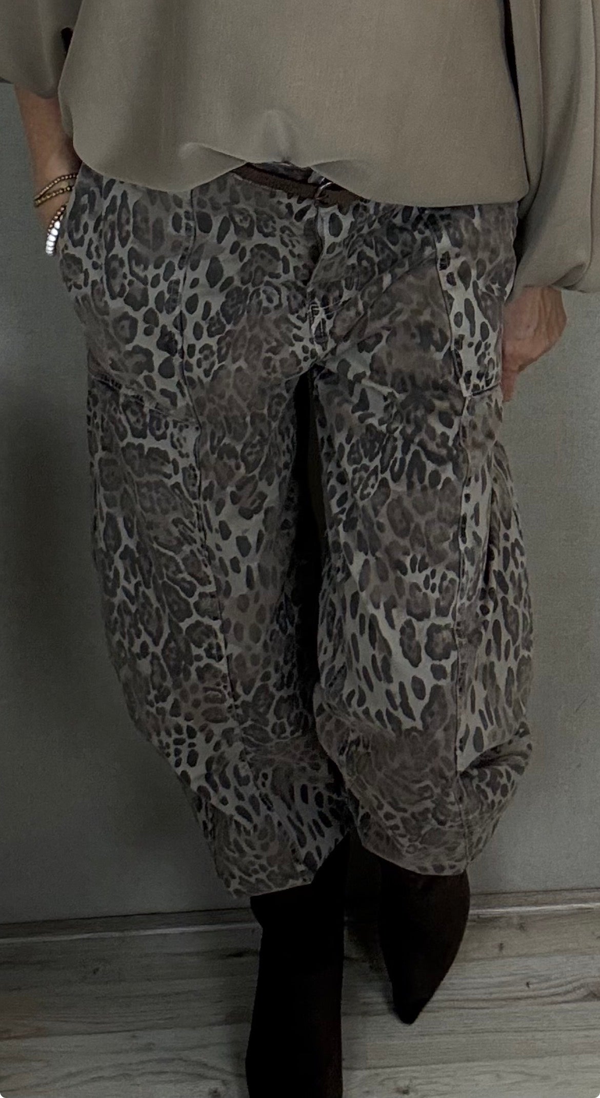 Barrel Broek Rebbel Leopard