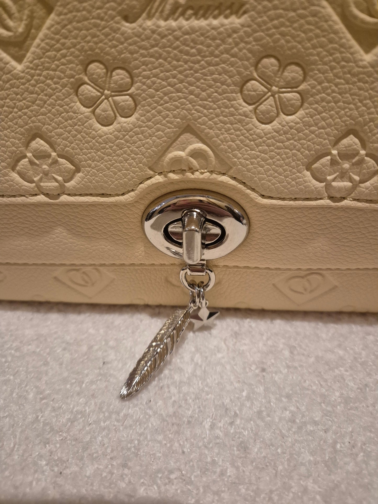 Tas bloem geel - Nancfashion