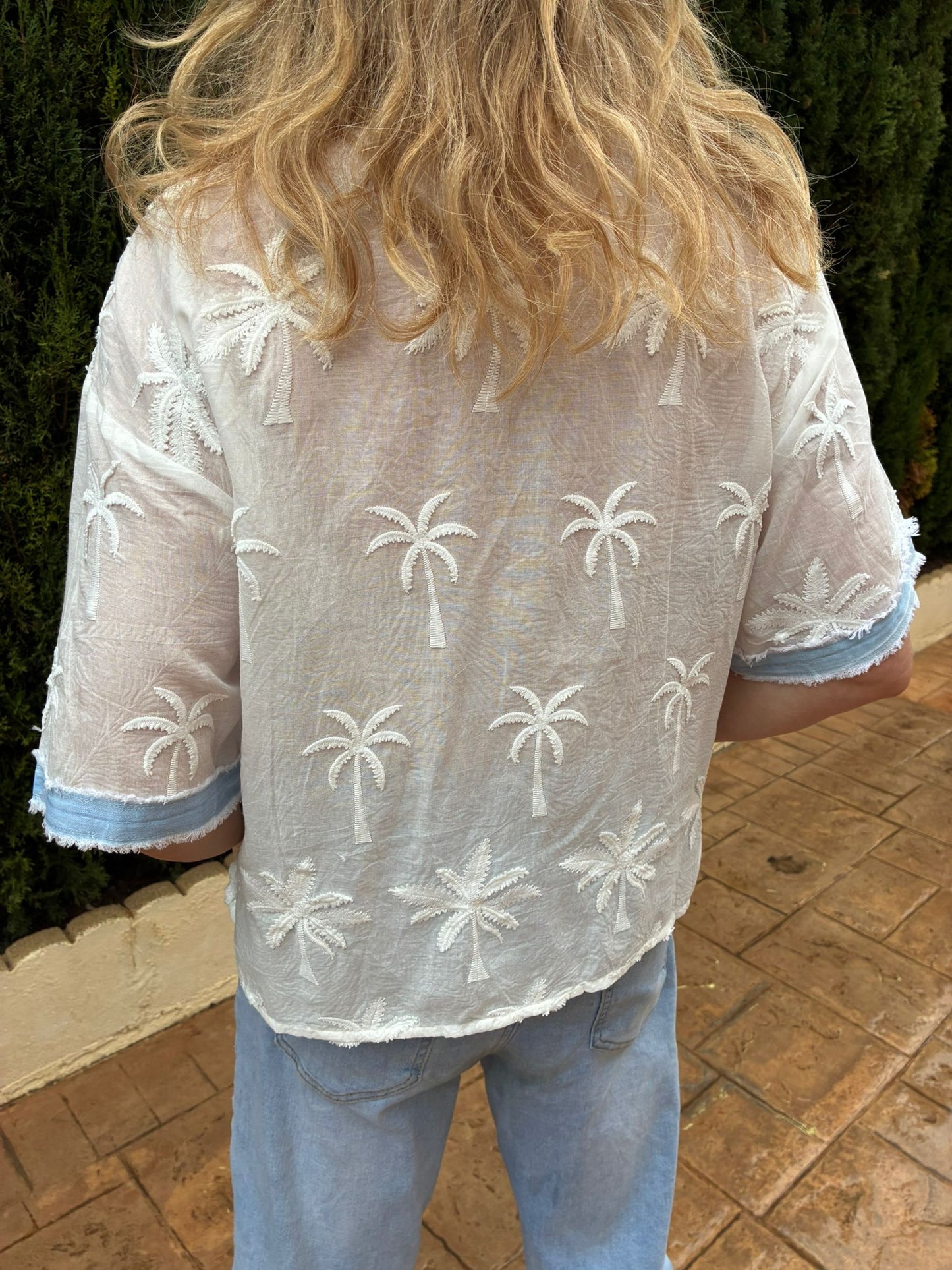 Blouse Palmboom - Nancfashion