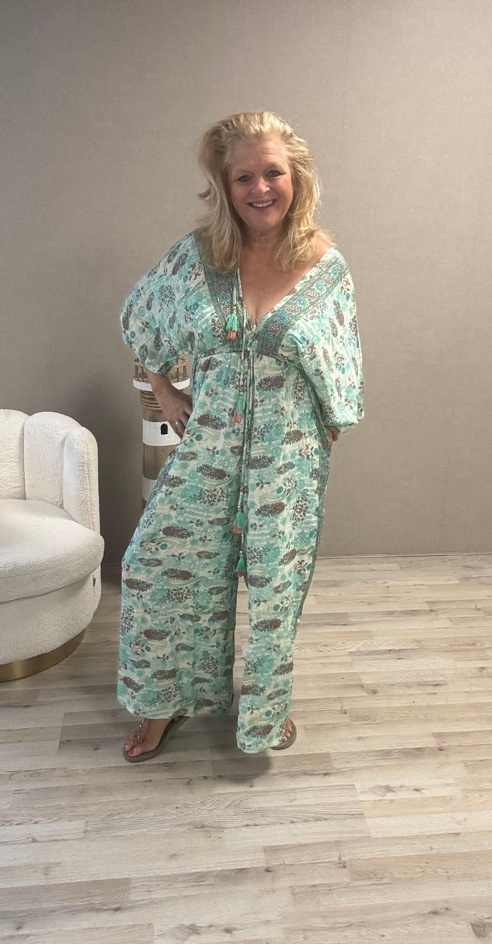 Jumpsuit Cloé Groen