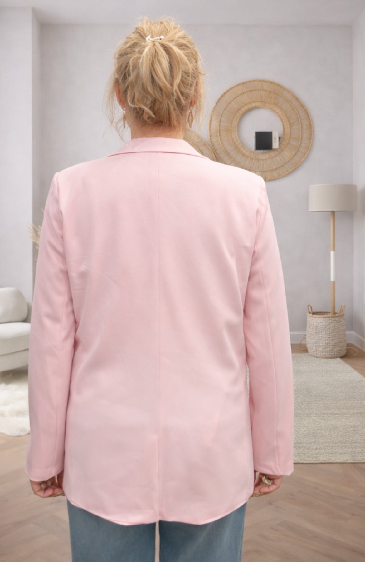 Blazer Naomi roze - Nancfashion