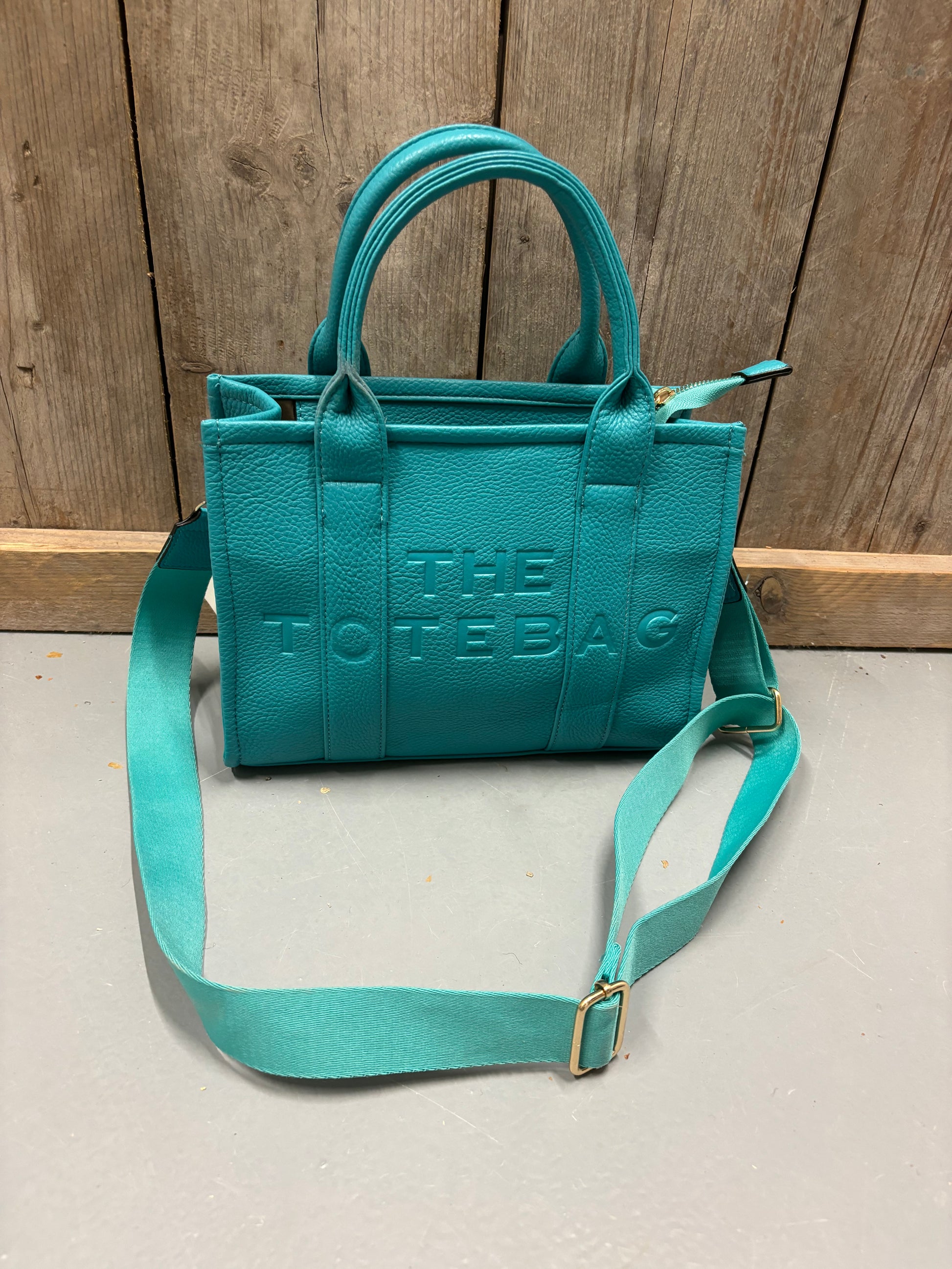 The Tote Bag Tuquoise (kleinere) - Nancfashion