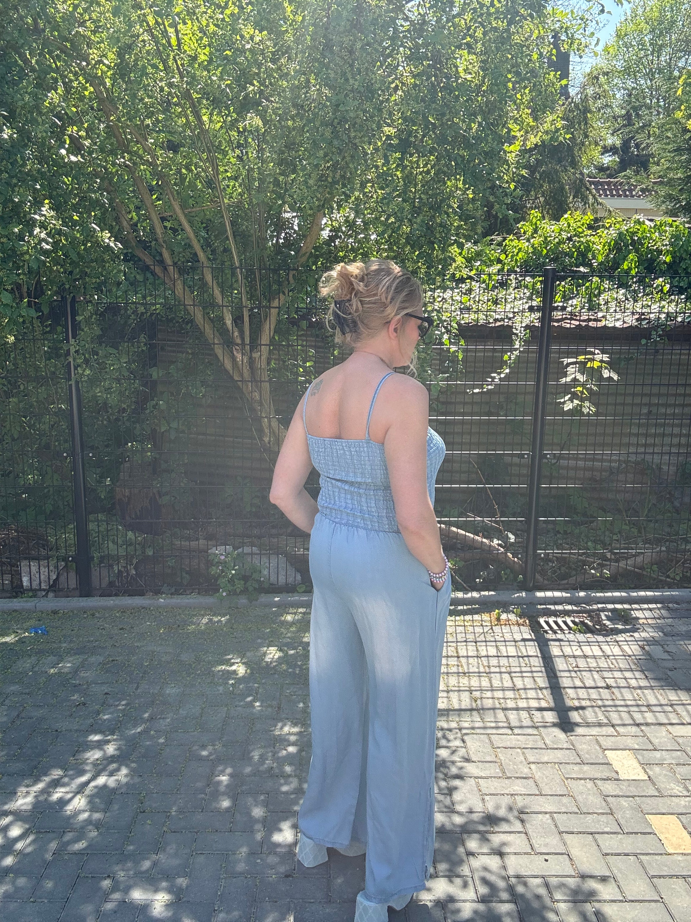 Jumpsuit Britt Lichte wassing Demin