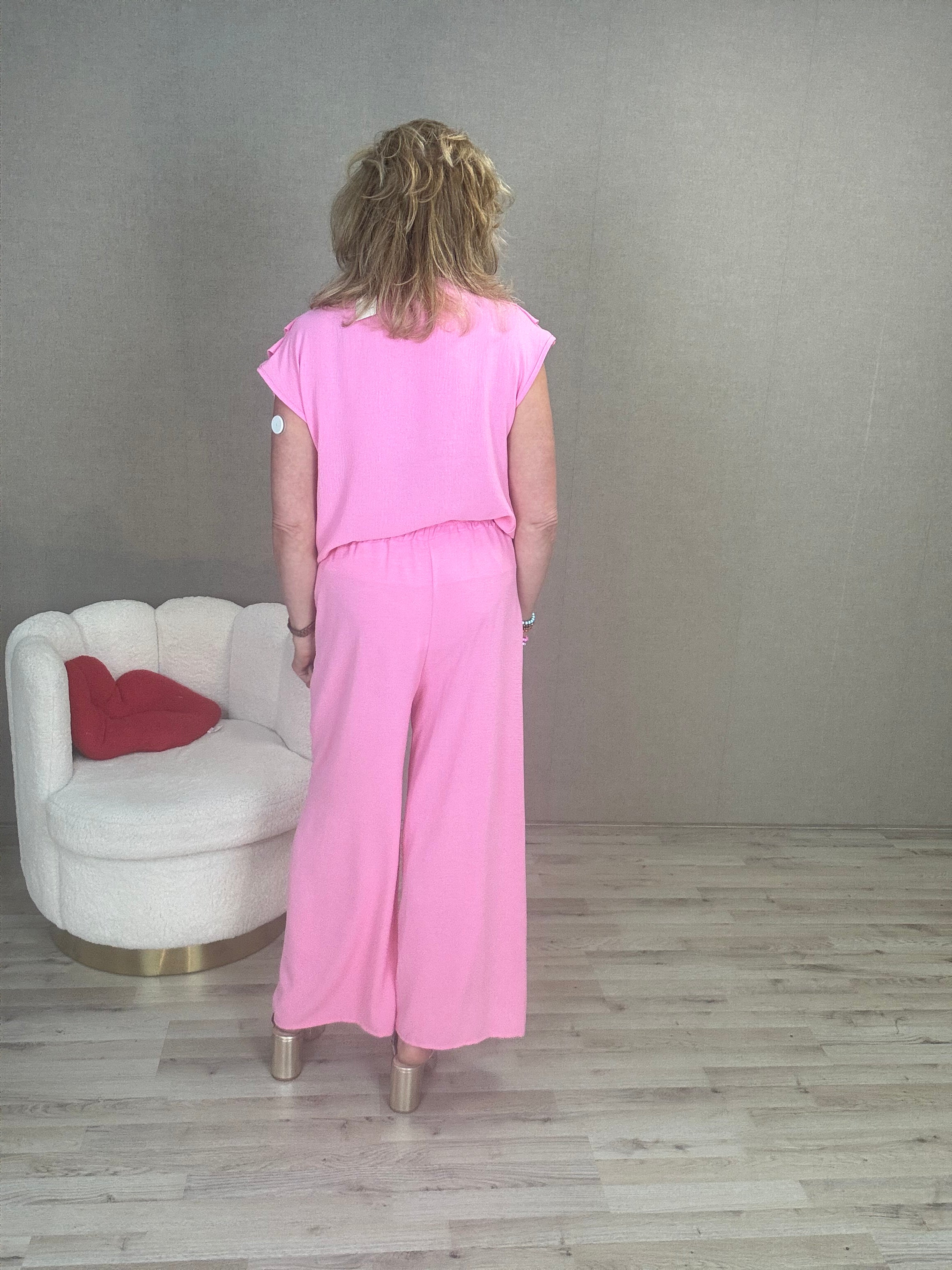 Waterfull Top Roze