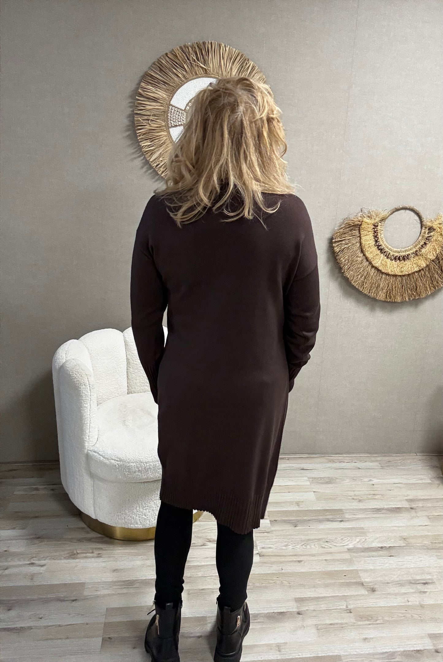 Trui/Jurk Guusje Donkerbruin