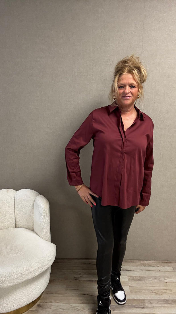 Blouse Gemma Bordeaux