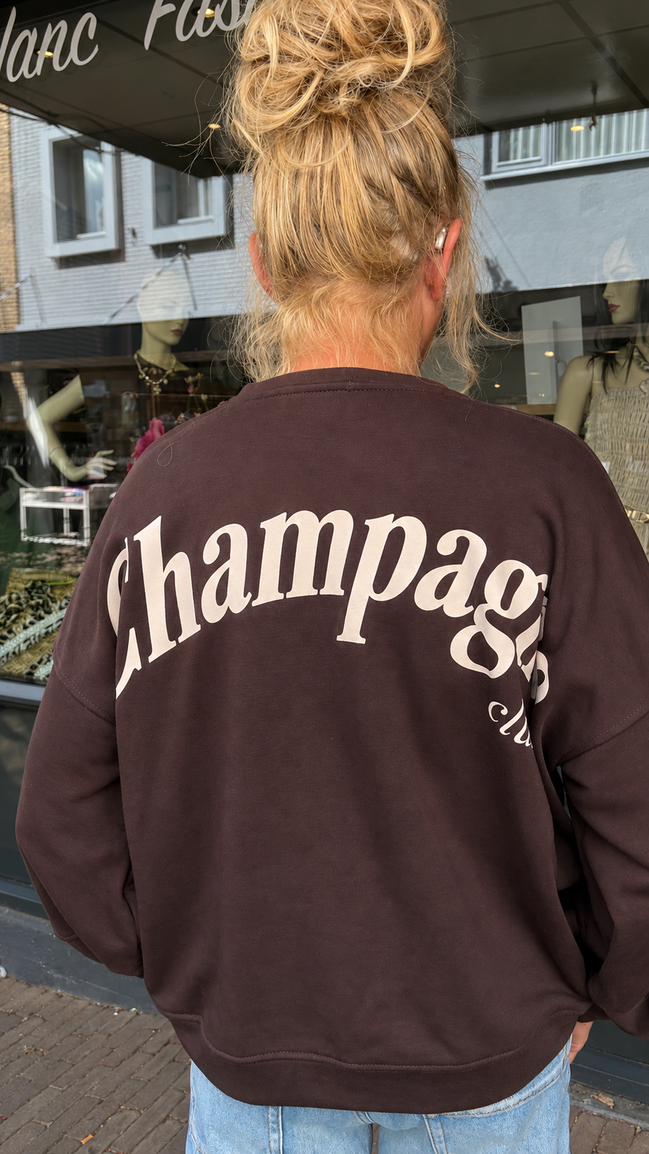 Mooij Sweater Champagne-Bruin