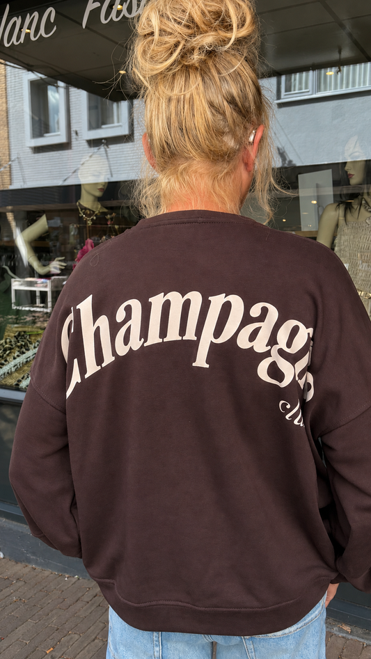 Mooij Sweater Champagne-Bruin