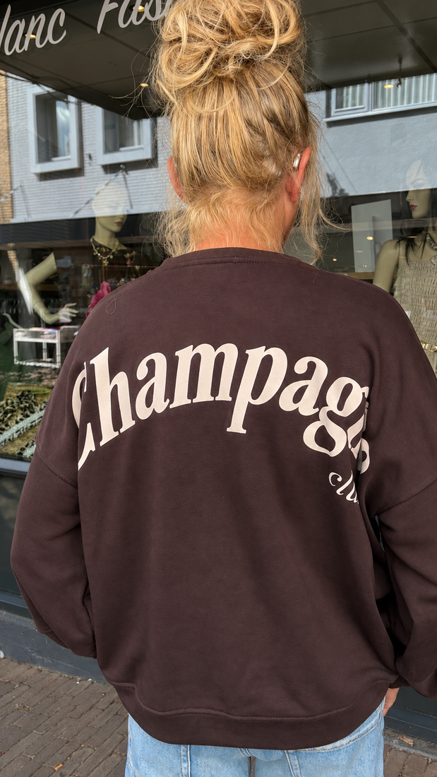 Mooij Sweater Champagne-Bruin