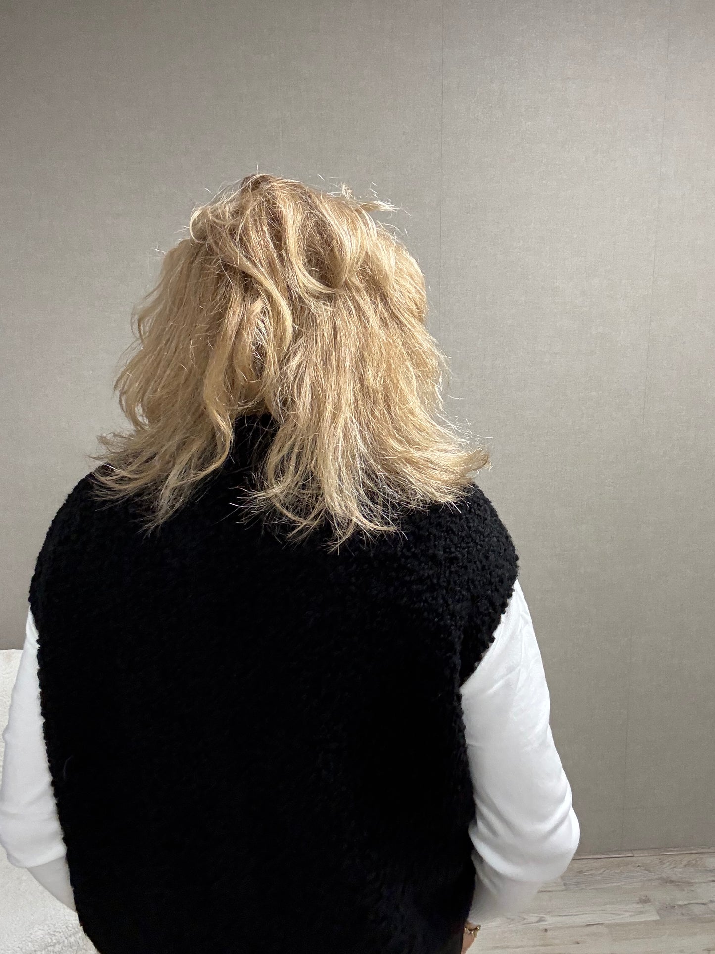 Mouwloos Vest Gemma Zwart