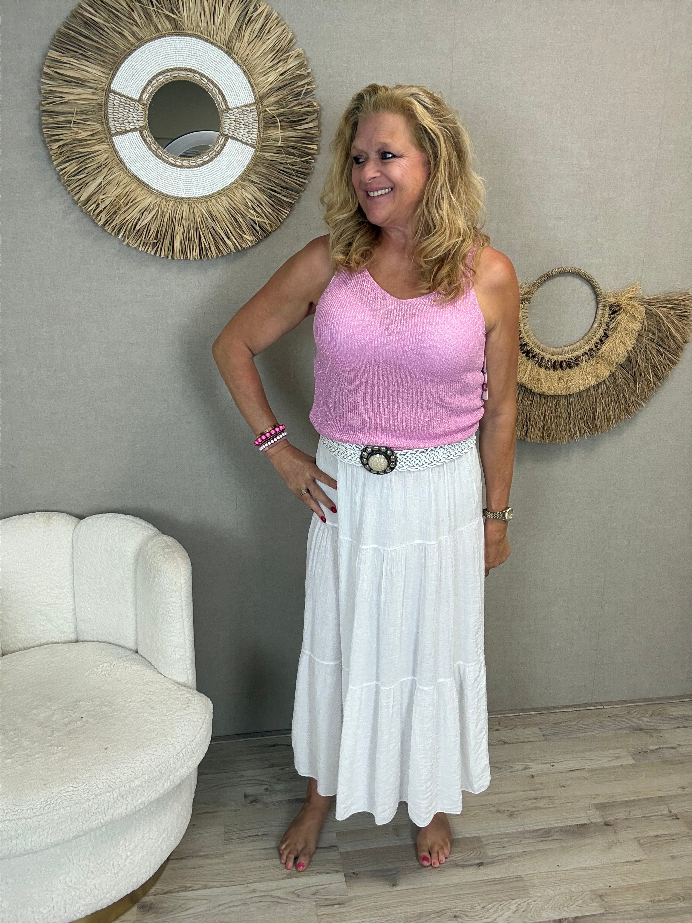 Lurex Top Jessy Roze
