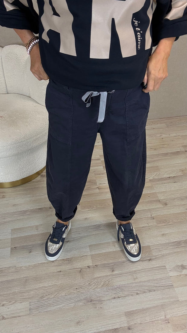 Barel Broek Rebel  Donkerblauw