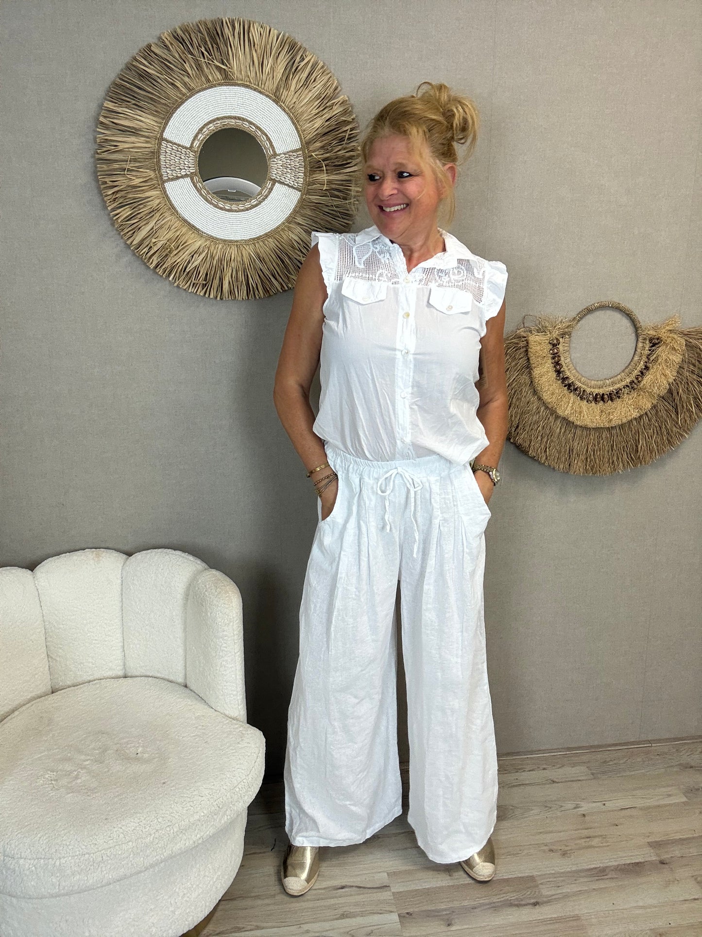 Broek Nova Wit