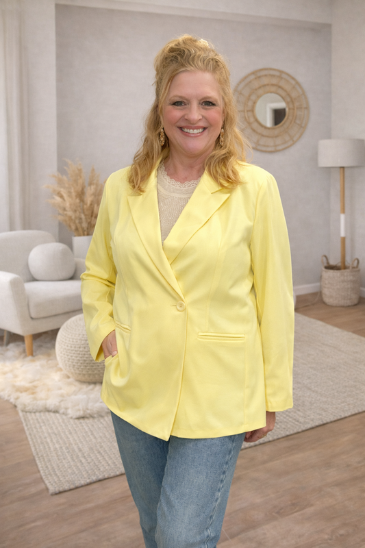 Blazer Naomi yellow
