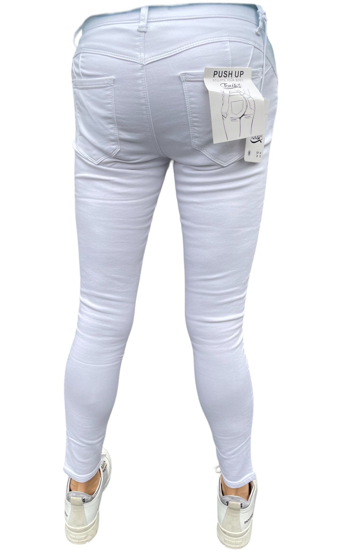 White Skinny jeans toxik Push-up