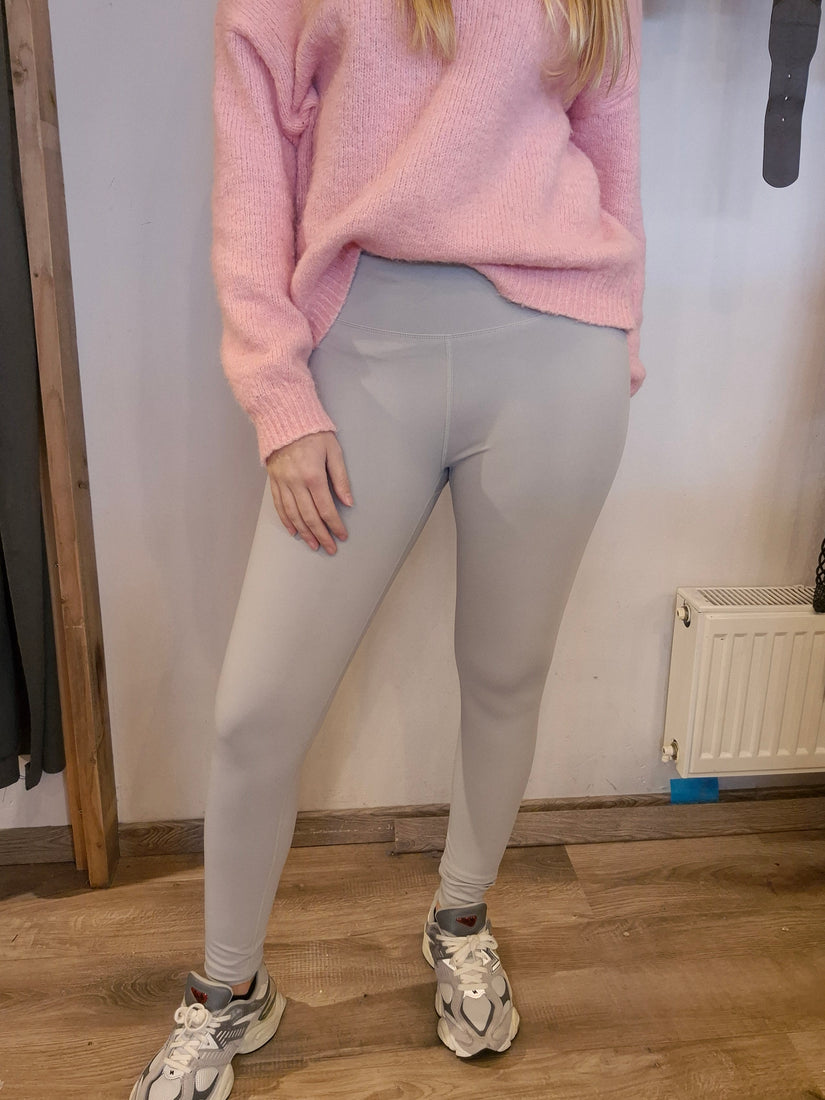 Norfy sport legging lichtgrijs