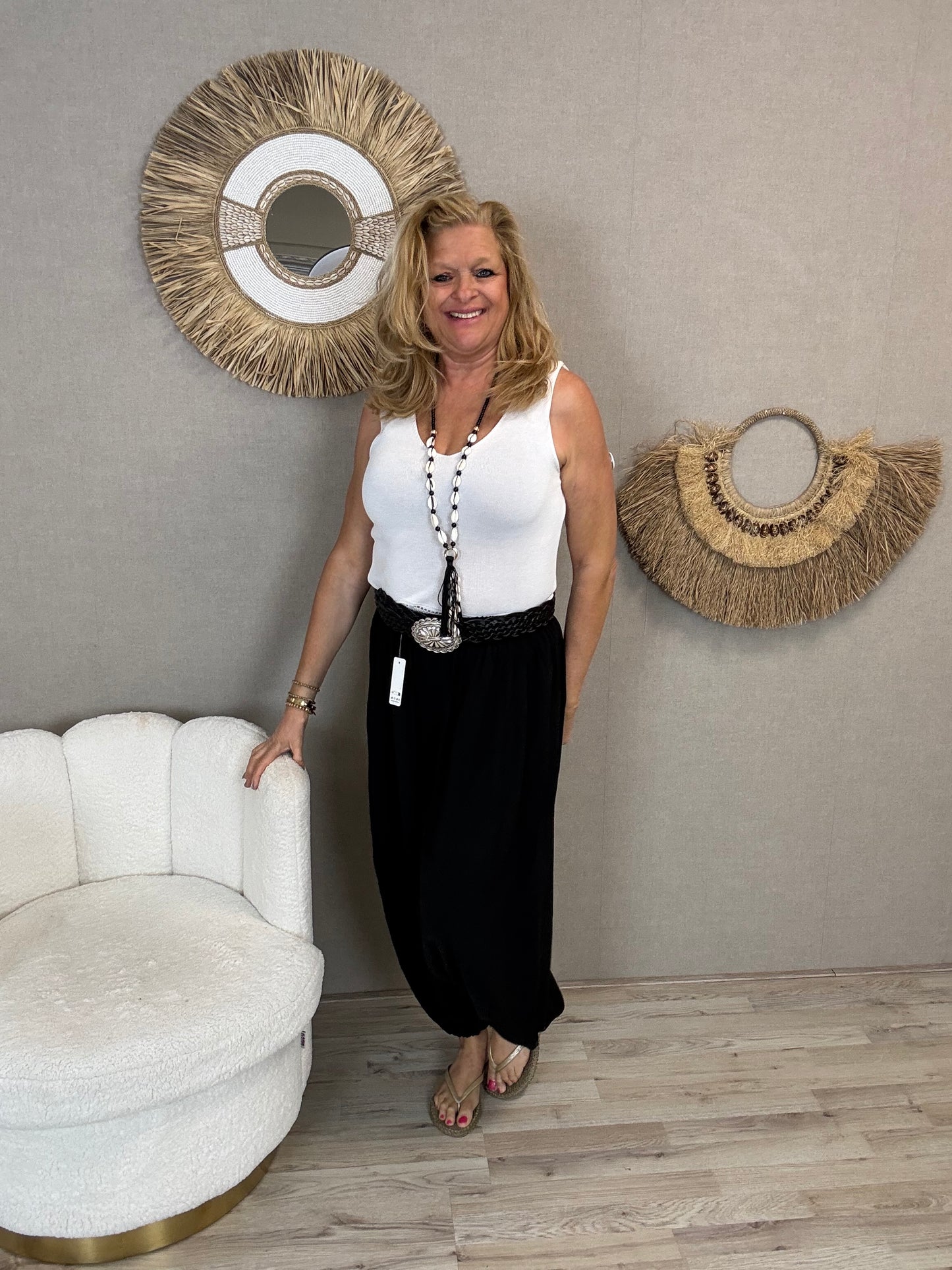 Harem broek Zwart - Nancfashion