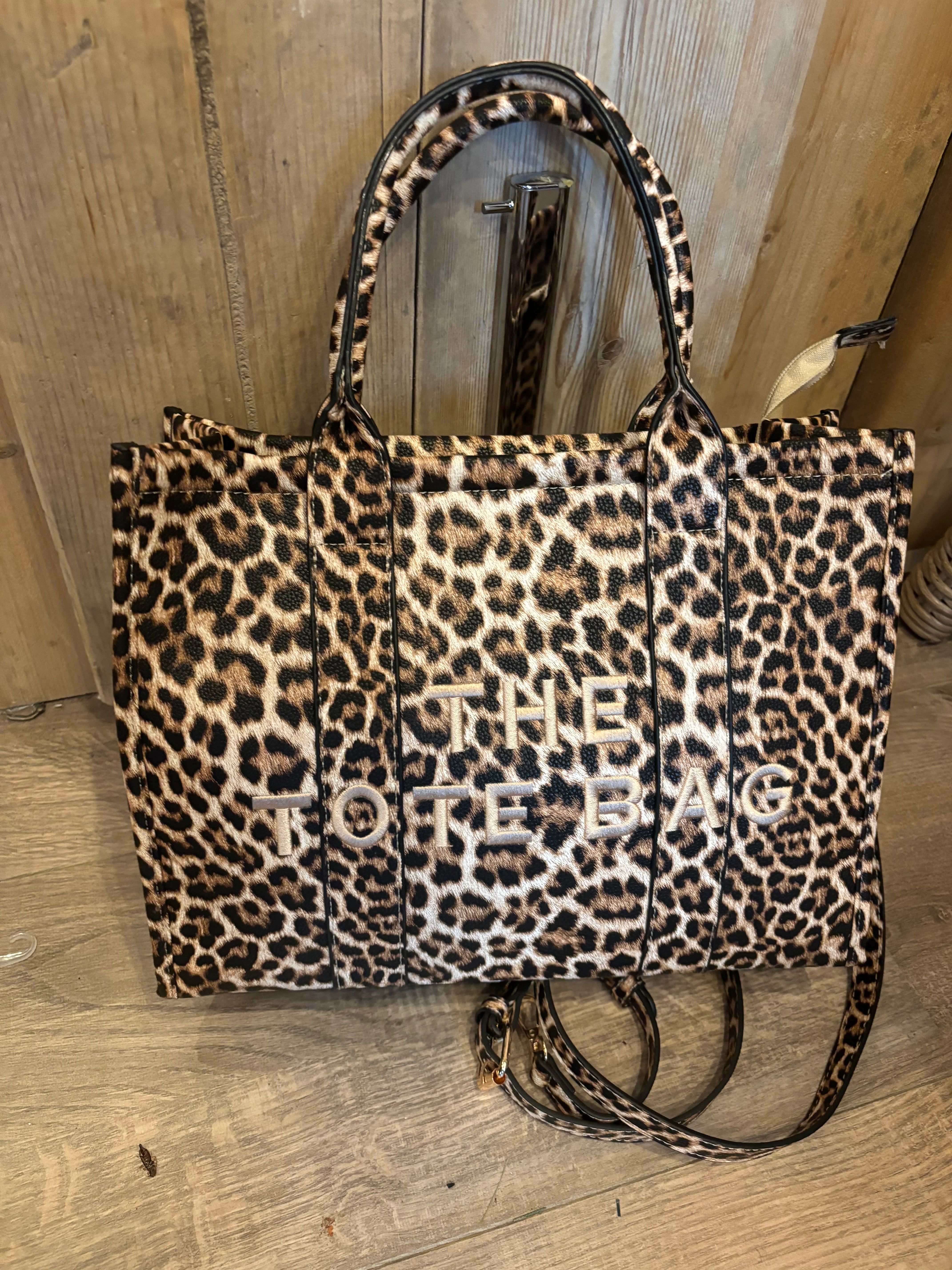 Tas The Tote Bag Leopard