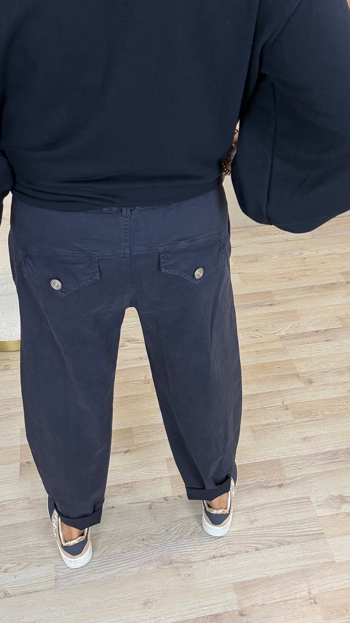 Barel Broek Rebel  Donkerblauw