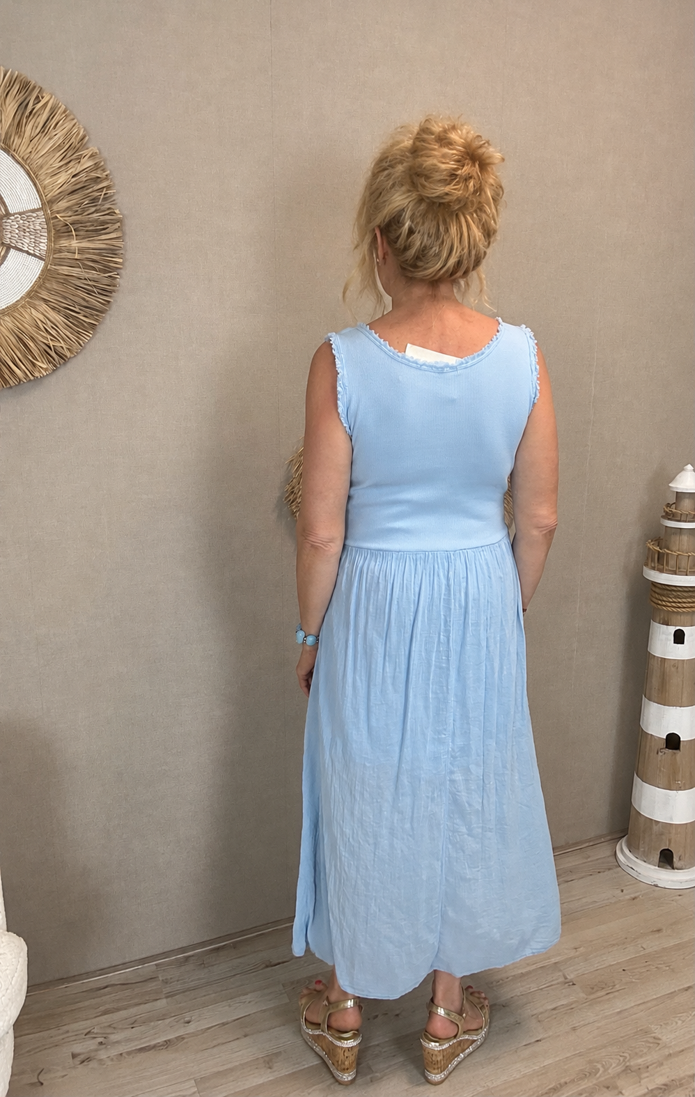 Dreamy Summer Dress blauw