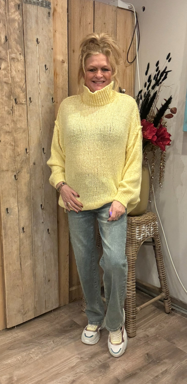 Oversized Trui Mila Yellow