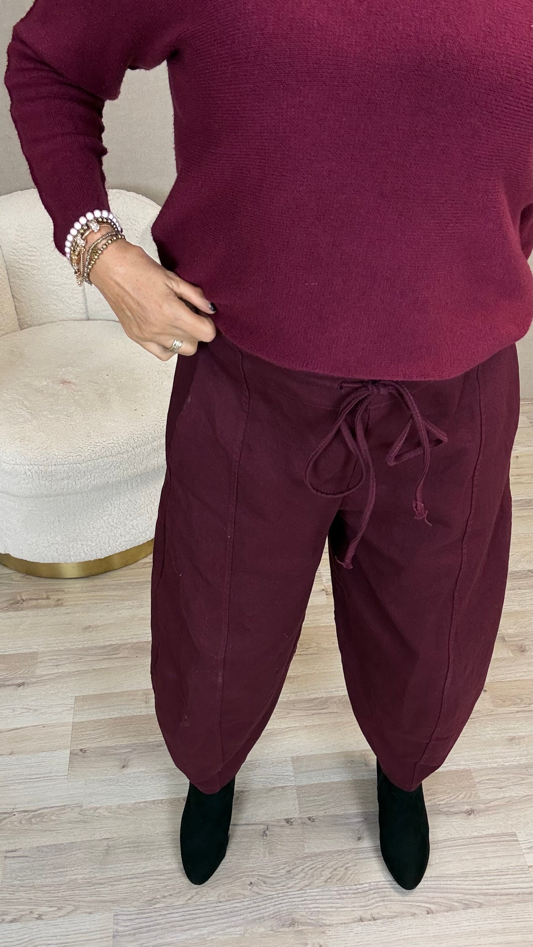 Barrelbroek Charlie Bordeaux