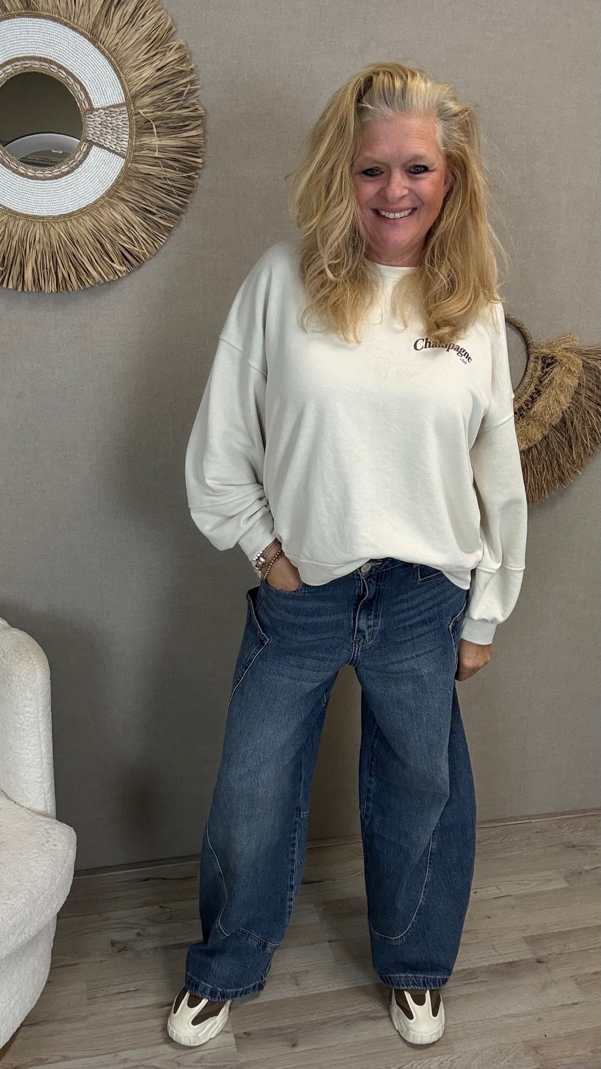 Toxik Barrel / Balloon Jeans Blue H2892