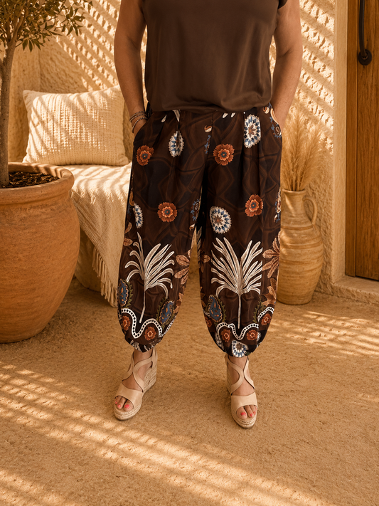 Pofbroek Boho Bruin